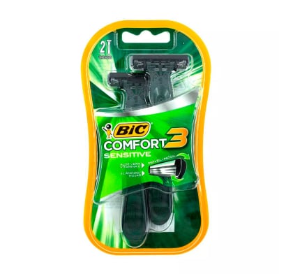 Afeitadora Bic Confort 3 Sensible 2 Unidades