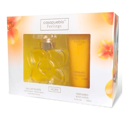 SET PERFUME CASAPUEBLO FEELING HOPE EDT+B.L