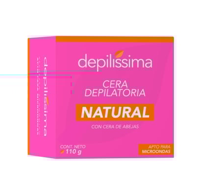 Cera Depilatoria Depilíssima Natural 110 G
