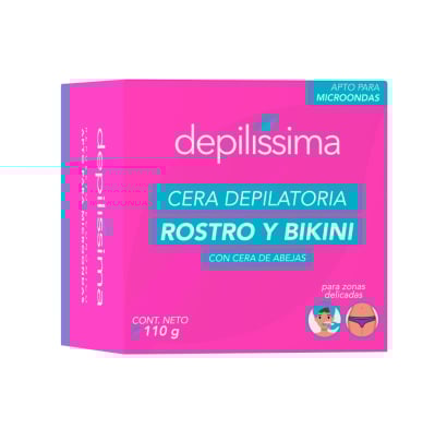 Cera Depilatoria Depilíssima Rosa Mosqueta 110 G