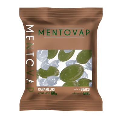 Caramelos Mentovap De Guaco Y Miel 10 Unidades