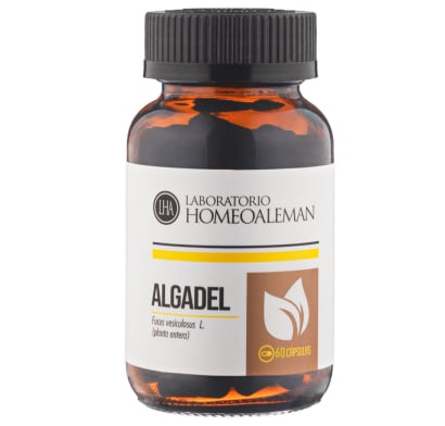 Algadel Homeopatía Alemana 60 Cápsulas
