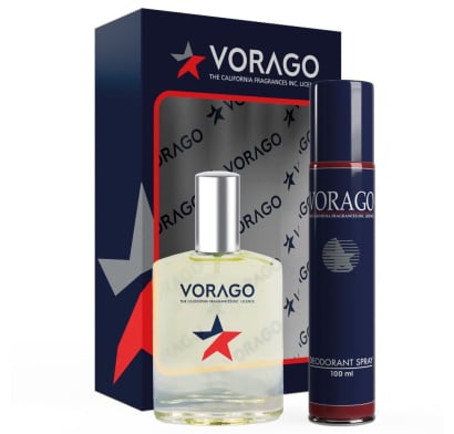 Set Perfume Vorago Clásico Edt 50 Ml + Desodorante En Spray 100 Ml