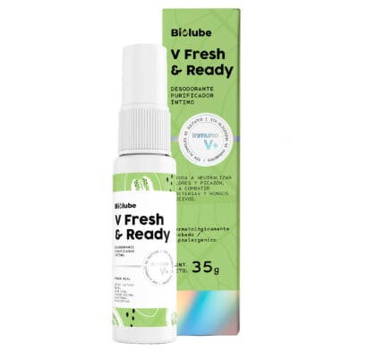 Desodorante íntimo Biolube V Fresh And Ready 35 G