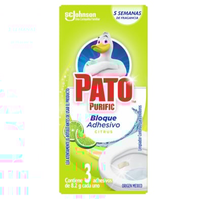 Limpiador Adhesivo Pato Purific Para Inodoros 