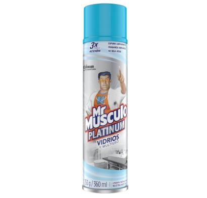 Limpiavidrios Mr. Musculo Aerosol 360 Ml