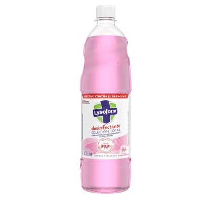 Limpiador Líquido Lysoform Solución Total Floral 900 Ml