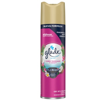 Aromatizante De Ambientes En Aerosol Glade Floral Perfection 360 Ml