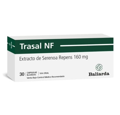 Trasal Nf 160 Mg 30 Cápsulas Blandas