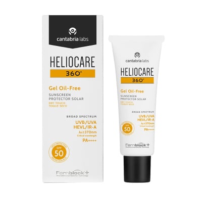 Protector Solar Heliocare 360° Gel Oil Free FPS50+ 50 ml