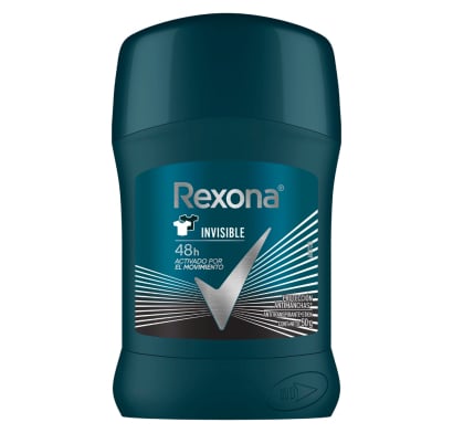 Antitranspirante En Barra Rexona Men Invisible 50 G