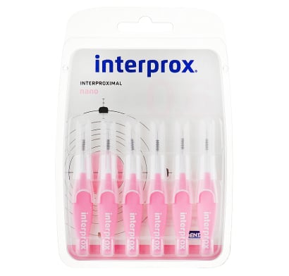 Cepillos Interprox Nano 6 unidades