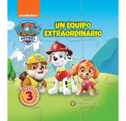 Libro Paw Patrol Rompecabezas Un Equipo Extraordinario