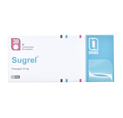 Sugrel 10 Mg 30 Comprimidos Recubiertos