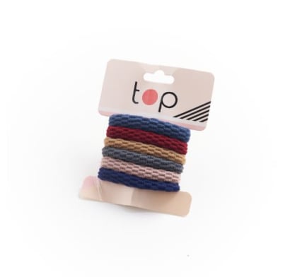 Gomitas Para El Pelo Top Trenzas 6 Unidades