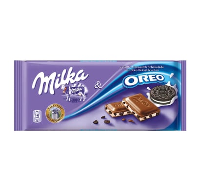 Tableta De Chocolate Milka Oreo 100 G