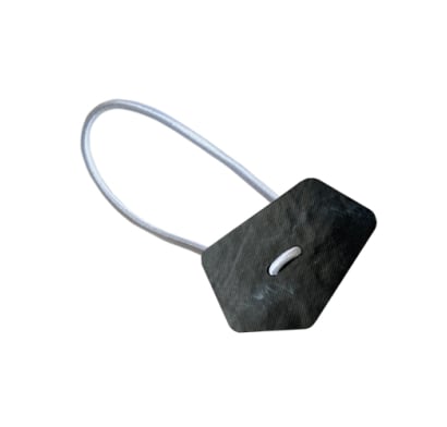 Gomita Para El Pelo Chiaramo Cuadro Negro 1 Unidad