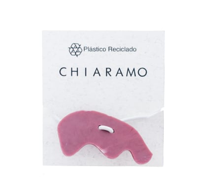 Gomita Para El Pelo Chiaramo Wave Rosa 1 Unidad