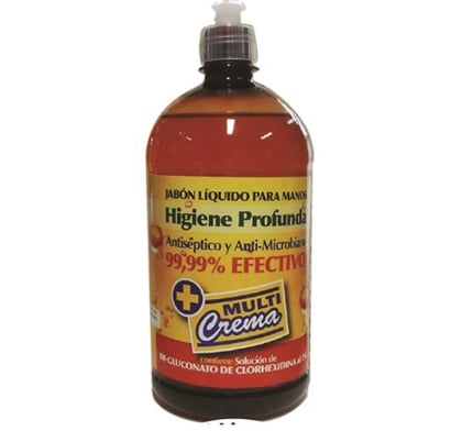 Jabón Con Clorexhidina 2% 1 L