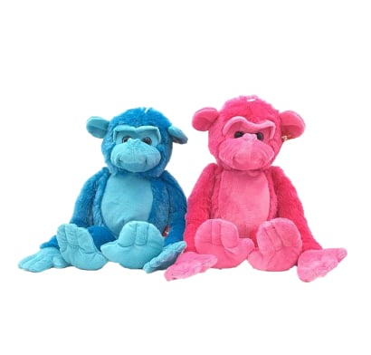 Monos Phi Phi Toys Fluor 48 Cm 1 Unidad Colores Surtidos