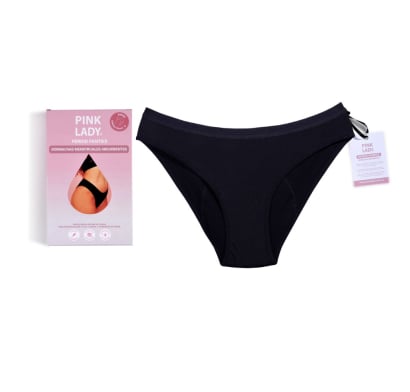 Bombacha Menstrual Reutilizable Pink Lady Bikini Temis Talle M