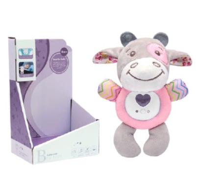 Peluche Akas Con Música Y Luz Rosa