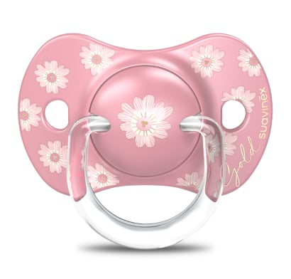Chupete Fisiológico Suavinex Sx Pro Silicona +18 Meses Gold Rose 1 Unidad