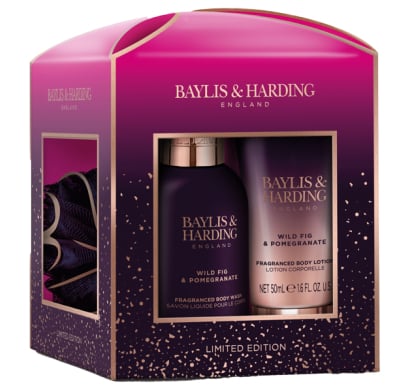 Set Baylis & Harding Wild Fig & Pomegranate Small 3 Unidades