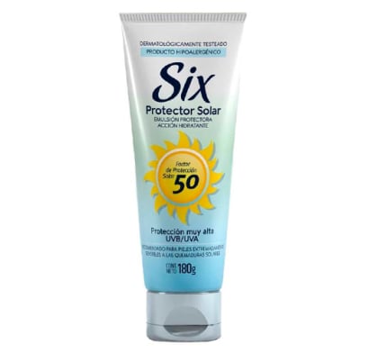 Protector Solar Six Fps50 180 Ml