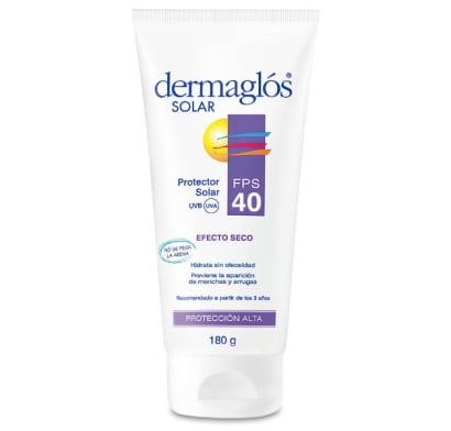 Protector Solar Dermaglós Solar Toque Seco FPS40 180 g
