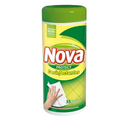 Toallitas Húmedas Nova Desinfectantes 35 Unidades