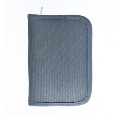Portapasaporte Travel Gris