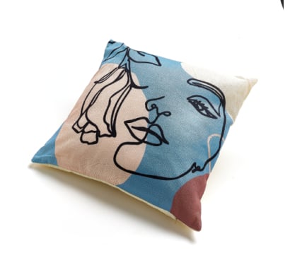 Almohadón Farma Hogar Decorativo Azul