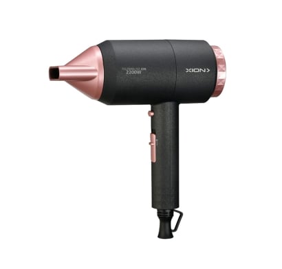 Secador De Pelo Xion 2200w Negro Y Rosado