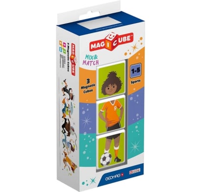 Magicube Geomag Deportes 3 Piezas