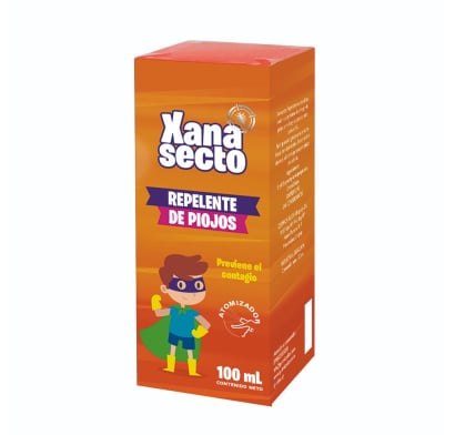 LOCION XANASECTO REPELENTE DE PIOJOS 100 ML