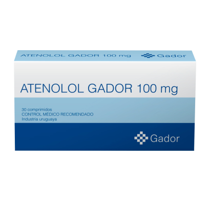 Atenolol Gador 100 Mg 30 Comprimidos