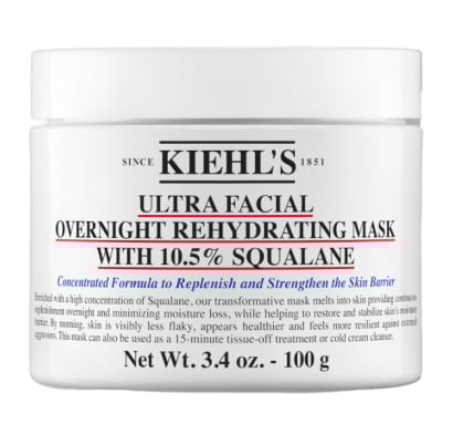 Mascarilla Facial Hidratación Profunda Nocturna Ultra Facial Kiehl's 100 G