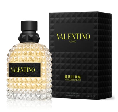 Perfume Valentino Born In Roma Yellow Uomo Man Edt 100 Ml 