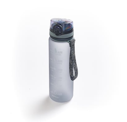 Botella Farma Fitness Deportiva Gris 600 Ml