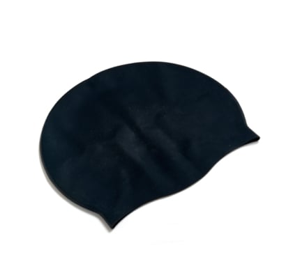 Gorra De Natación Farma Fitness Para Adultos Negra