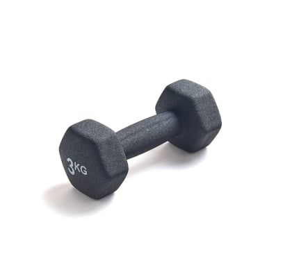 Mancuerna Hexagonal Farma Fitness 3 Kg 1 Unidad