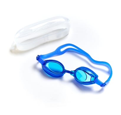 Lentes De Natación Farma Fitness Para Adulto Azul