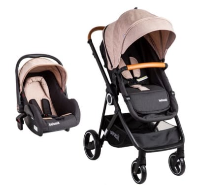 Cochecito Travel System Bebesit Cosmos Beige