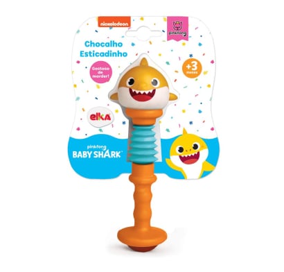 Sonajero Baby Shark Estirado +3 Meses