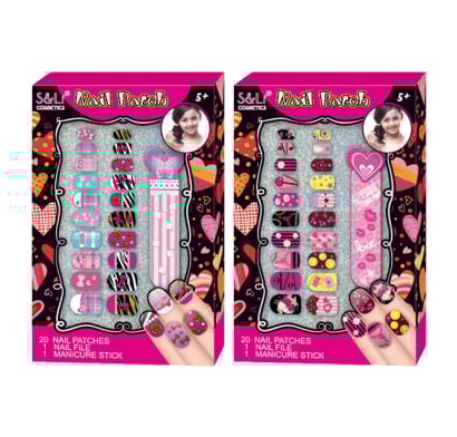 Set De Uñas 20 Modelos +5 Años