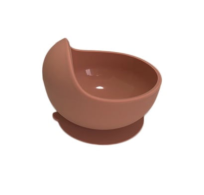 Bowl Storki Silicona Con Ventosa Rosado