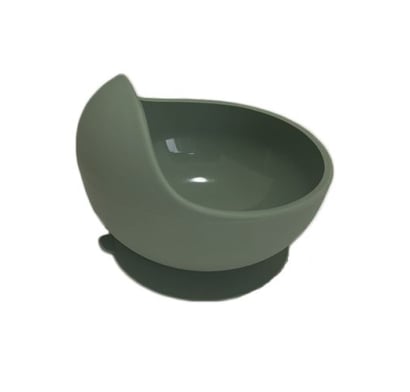 Bowl Storki Silicona Con Ventosa Verde