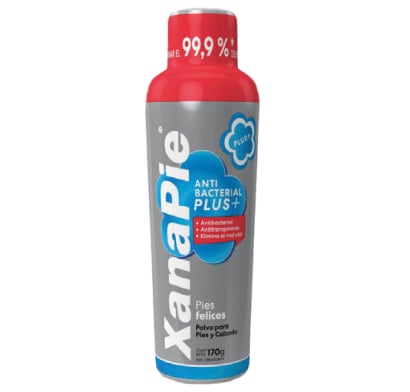 Talco Pédico Xanapie Plus+ Antibacterial 170 G