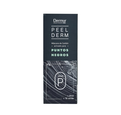 Máscara Dermur Carbón Peelderm 30 G